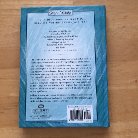 📖Two for $15📖 Give Thanks with a Grateful Heart - Picture 2 of 2